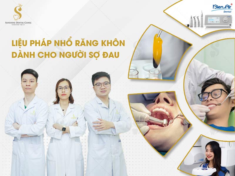 Bạn hãy chọn Nha khoa Sunshine Dental Clinic để trải nghiệm liệu pháp nhổ răng dành cho người sợ đau 